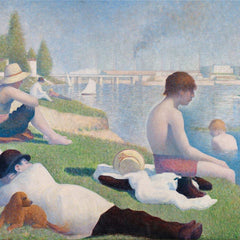 Bathers at Asnieres, Seurat - National Gallery Jigsaw Puzzle (1000 Pieces)