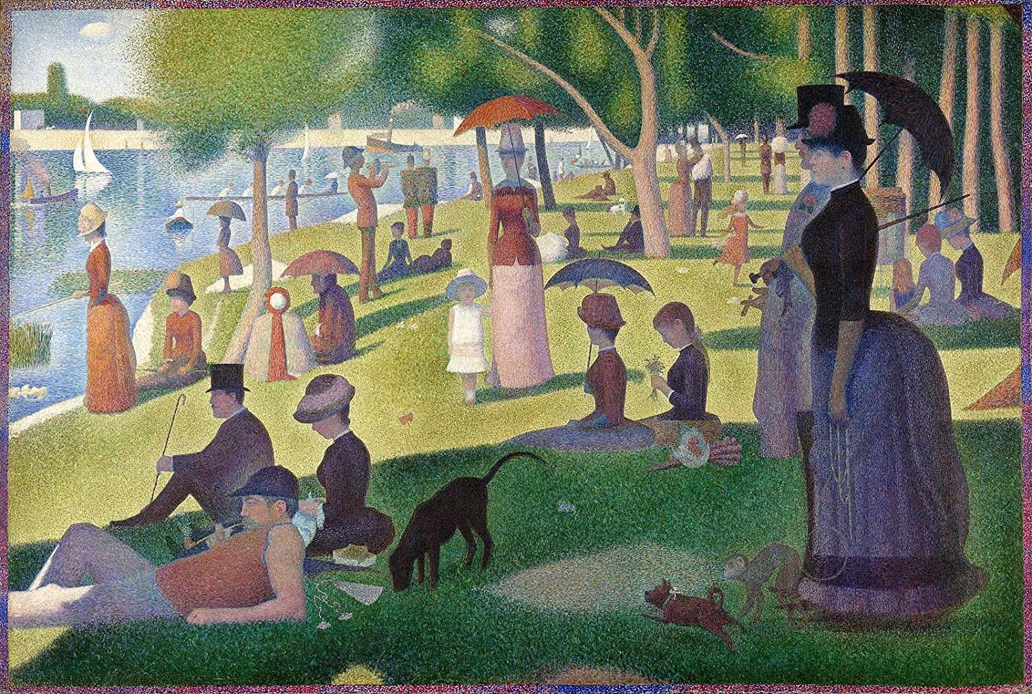 A Sunday on La Grande Jatte, Seurat Jigsaw Puzzle (1000 Pieces)