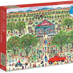 Galison Apple Pickin', Michael Storrings Jigsaw Puzzle (1000 Pieces)