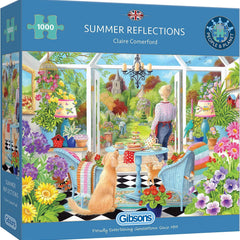 Gibsons Summer Reflections Jigsaw Puzzle (1000 Pieces)