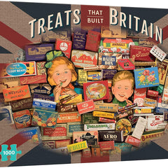 Gibsons Treats That Built Britain Jigsaw Puzzle (1000 Pieces)