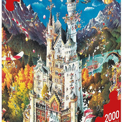 Heye Triangular Bavaria, Ryba Jigsaw Puzzle (2000 Pieces)