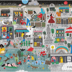 Galison City of Gratitude Jigsaw Puzzle (1000 Pieces)