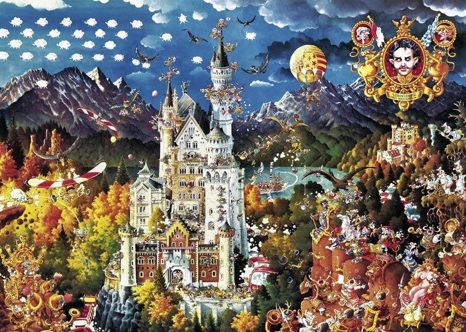 Heye Triangular Bavaria, Ryba Jigsaw Puzzle (2000 Pieces)