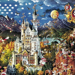 Heye Triangular Bavaria, Ryba Jigsaw Puzzle (2000 Pieces)