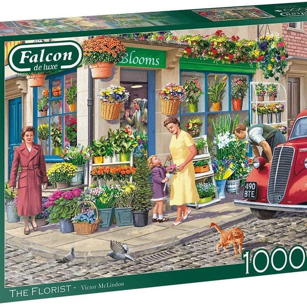 Clementoni Flowers in Paris 1000 Piece Jigsaw Puzzle
