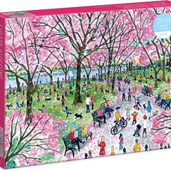 Galison Cherry Blossoms, Michael Storrings Jigsaw Puzzle (1000 Pieces)