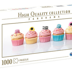 Clementoni  Licquorice Cupcakes Panorama High Quality Jigsaw Puzzle (1000 Pieces)
