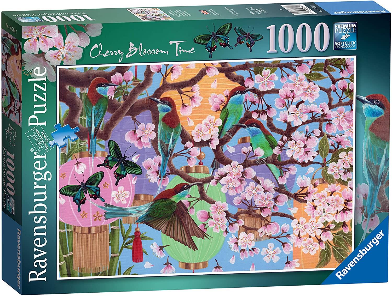 Ravensburger Cherry Blossom Time Jigsaw Puzzle (1000 Pieces ...