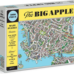 Galison The Big Apple Maze Jigsaw Puzzle (1000 Pieces)