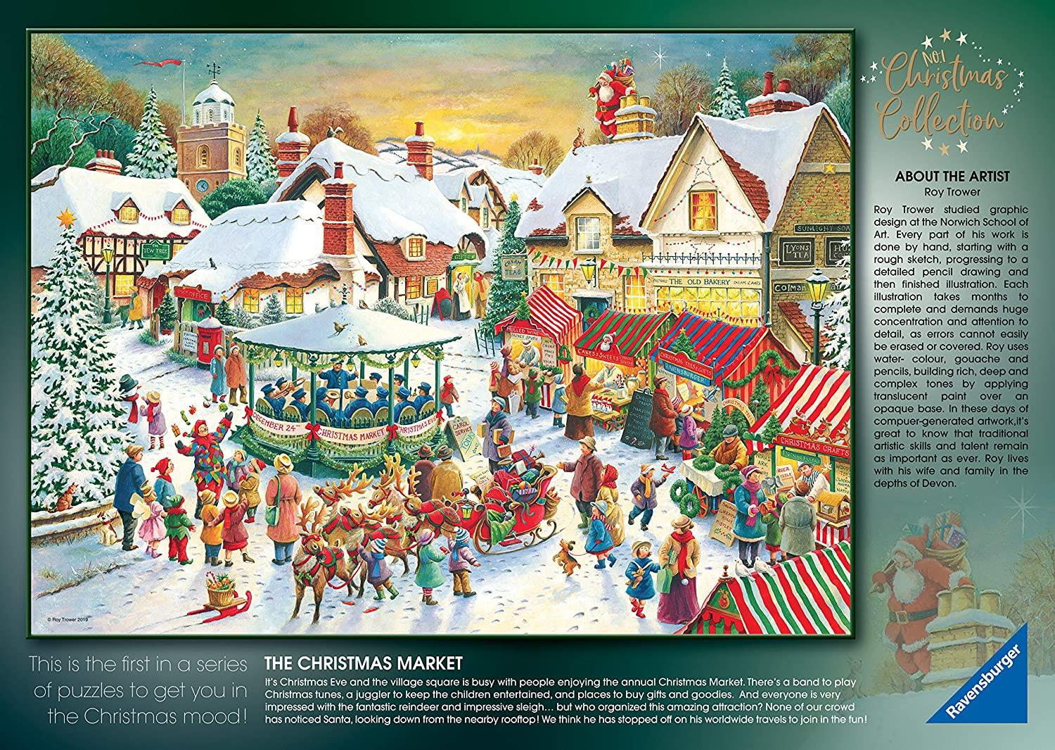 Ravensburger puzzle deals christmas market