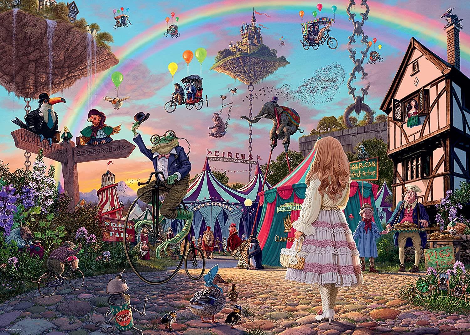 Ravensburger Look & Find No.2, Enchanted Circus Jigsaw Puzzle (1000 Pieces)