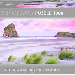 Heye Humboldt Wharariki Beach Panorama Jigsaw Puzzle (1000 Pieces)
