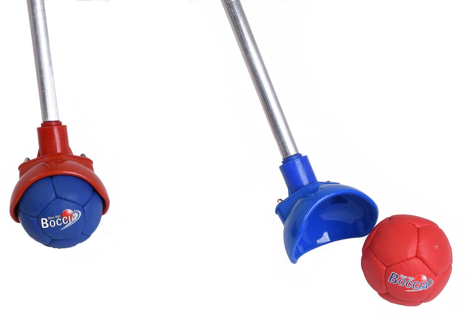 New Age Boccia Set of 2 Telescopic Pushers PDK