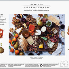 Galison Art of the Cheeseboard Multi Puzzle Jigsaw Puzzle Jigsaw Puzzle (1000 Pieces)