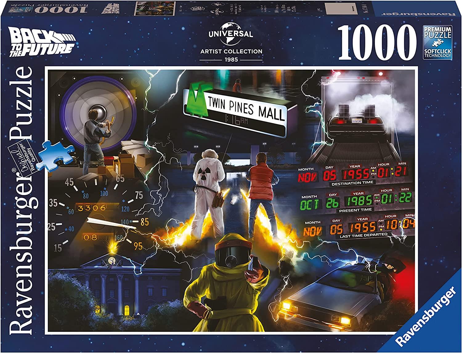 Ravensburger Back to the Future Universal Vault Collection Jigsaw Puzzle (1000 Pieces)