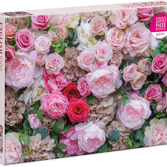 Galison English Roses Jigsaw Puzzle (1000 Pieces)