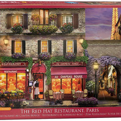 Eurographics The Red Hat Restaurant Paris Jigsaw Puzzle (1000 Pieces)