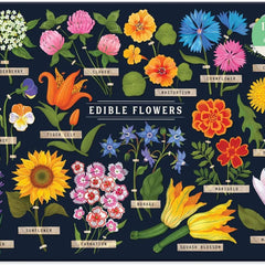 Galison Edible Flowers Jigsaw Puzzle (1000 Pieces)