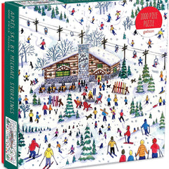 Galison Apres Ski, Michael Storrings Jigsaw Puzzle (1000 Pieces)