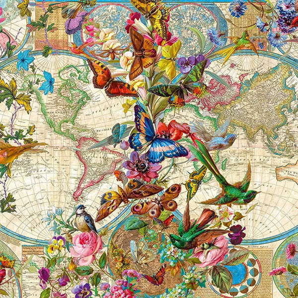 Ravensburger Antique World Map Jigsaw Puzzle (5000 Pieces) – PDK