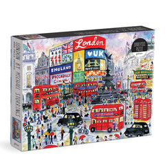 Galison London By Michael Storrings Jigsaw Puzzle (1000 Pieces)