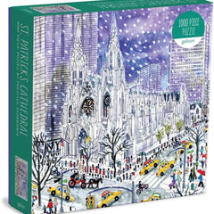 Galison St. Patrick's Cathedral, Michael Storrings Jigsaw Puzzle (1000 Pieces)